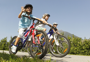 Spaß beim Radfahren